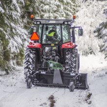 Planeringsskjær 2,5m, inkl. hjul og hydraulikksylinder