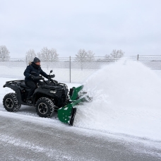 Snøfreser ATV (svart)